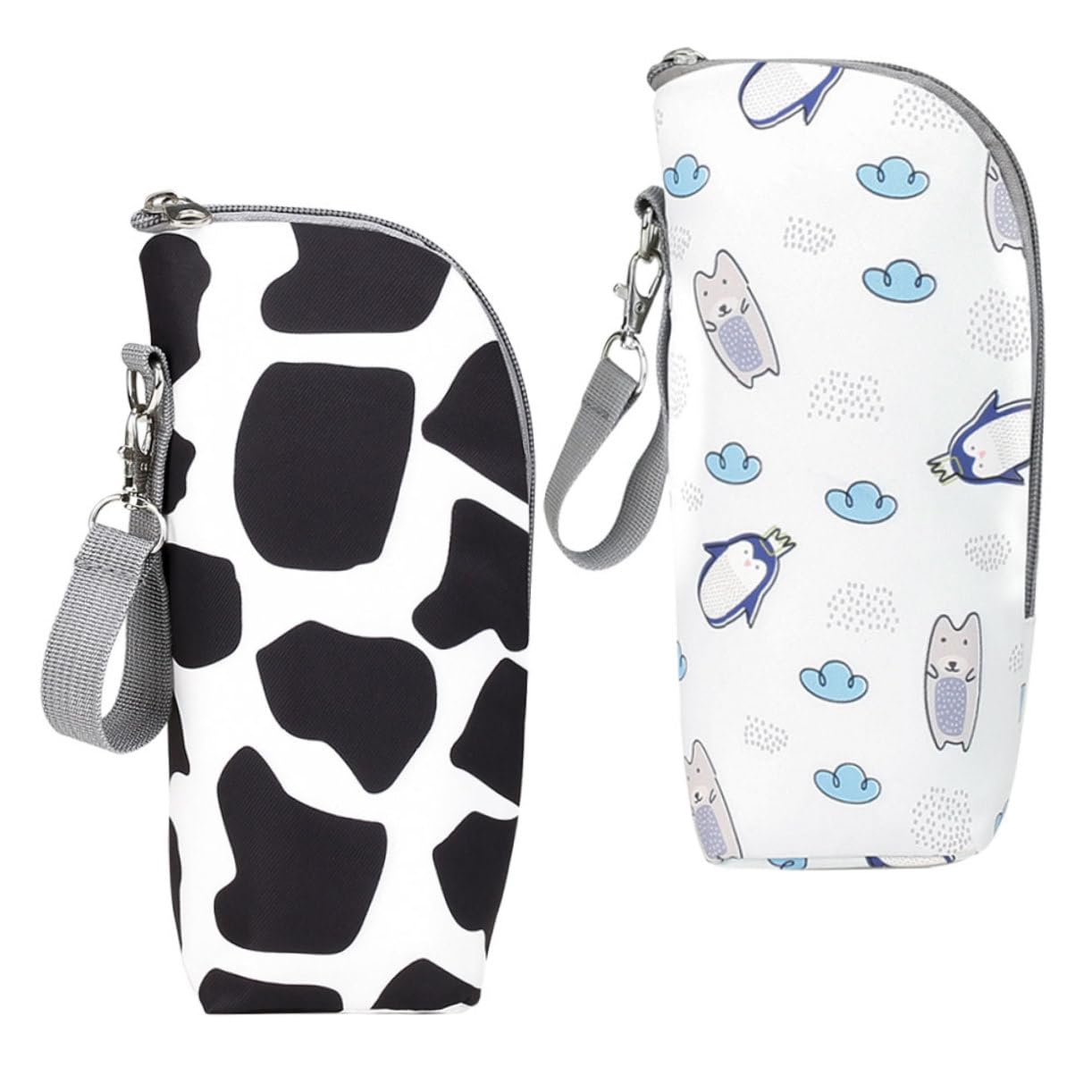 ibasenice 6piezas Bolsa Térmica Aislante para Biberones Contenedor Portátil De Comida para Bebés Accesorios De para y Almacenamiento De Leche Caliente