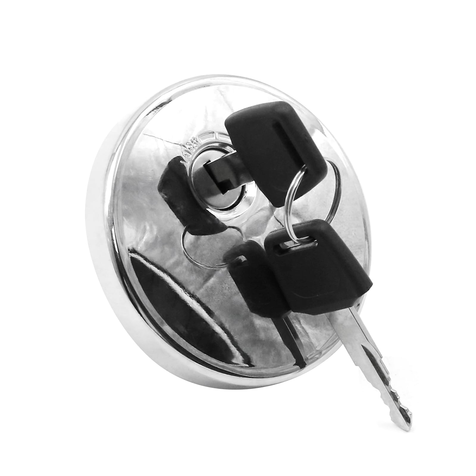 Hoypeyfiy 51049-1121 Fuel Gas Tank Cap with 2 Keys, Replacement for Kawasaki EJ800 W800 Cafe, Replacement for VN800 Vulcan 800, Replacement for VN1600