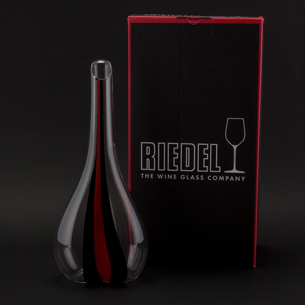Amazon.co.jp: [ リーデル ] Riedel デカンタ ブラック・タイ スマイル