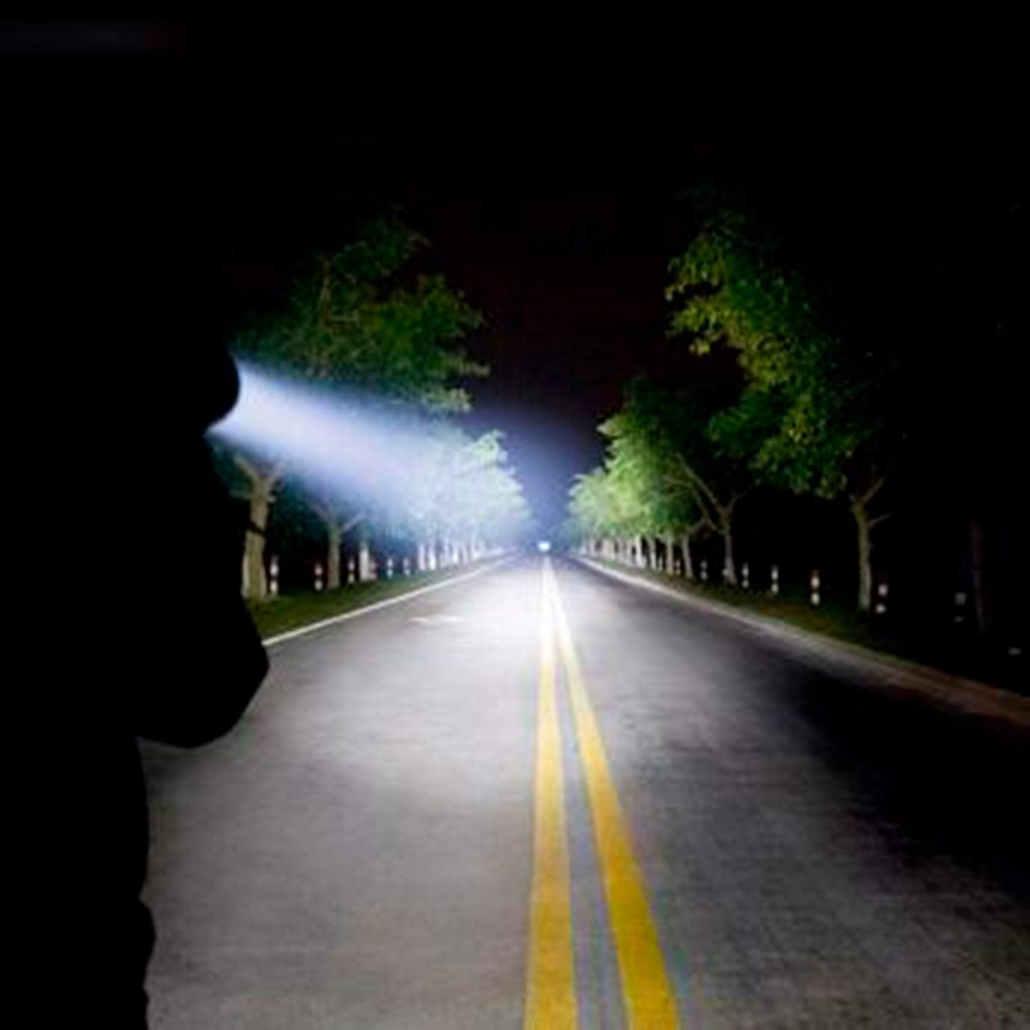 Flashlight Bright 18 Rechargeable Waterproof Batteries Photo