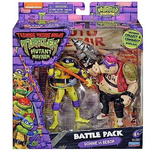Teenage Mutant Ninja Turtles Donatello Vs Bebop