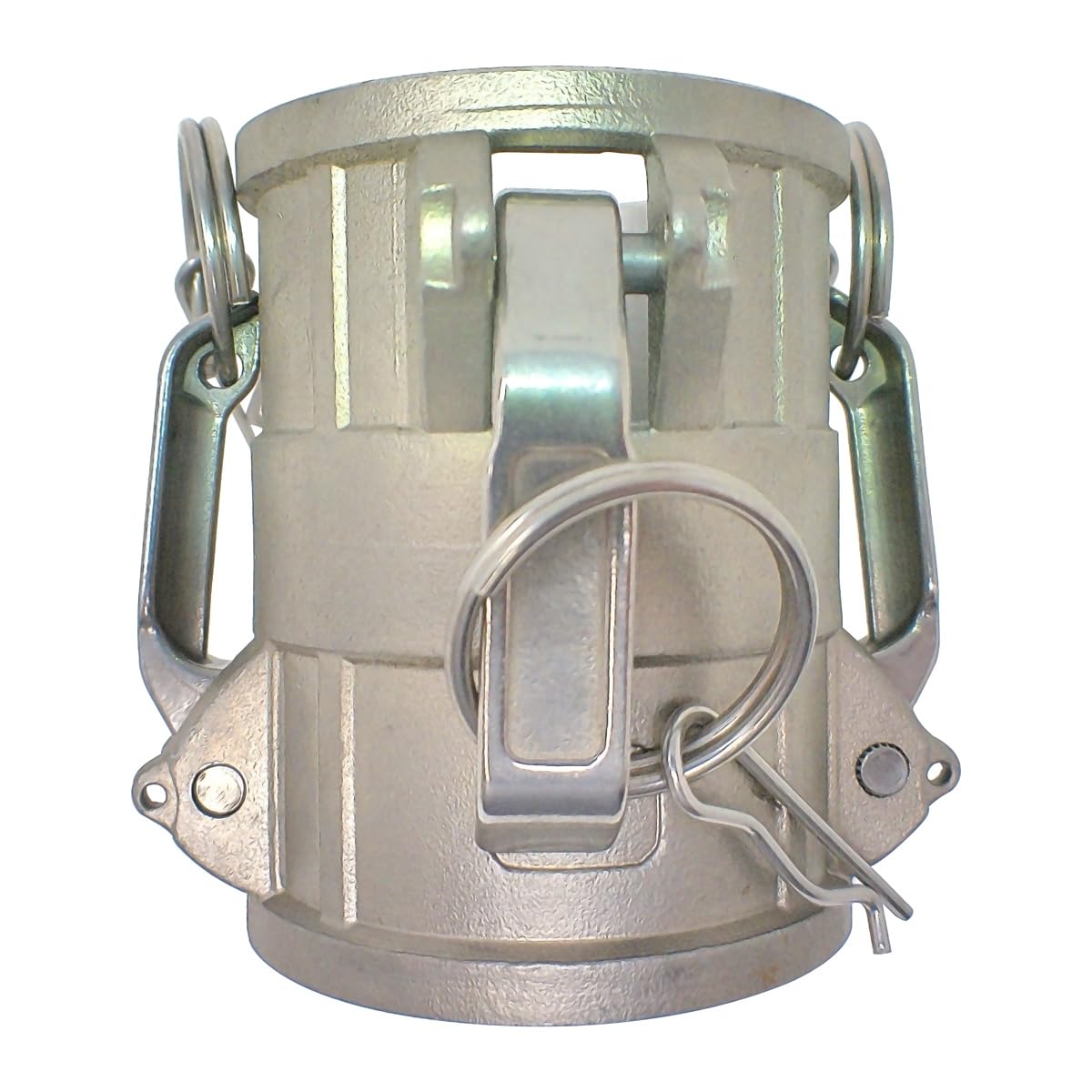 Gloxco Stainless Steel Type DD Cam and Groove Fitting Spool Coupler, 2" Female Camlock x 2" Female Camlock (CAM-20-DD-SS)