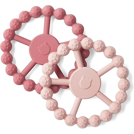 SAMiGO Baby Girl Teether: Gentle Relief for Teething Troubles