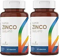 KIT 2X Super Zinco Quelato 60 cápsulas - Natulha