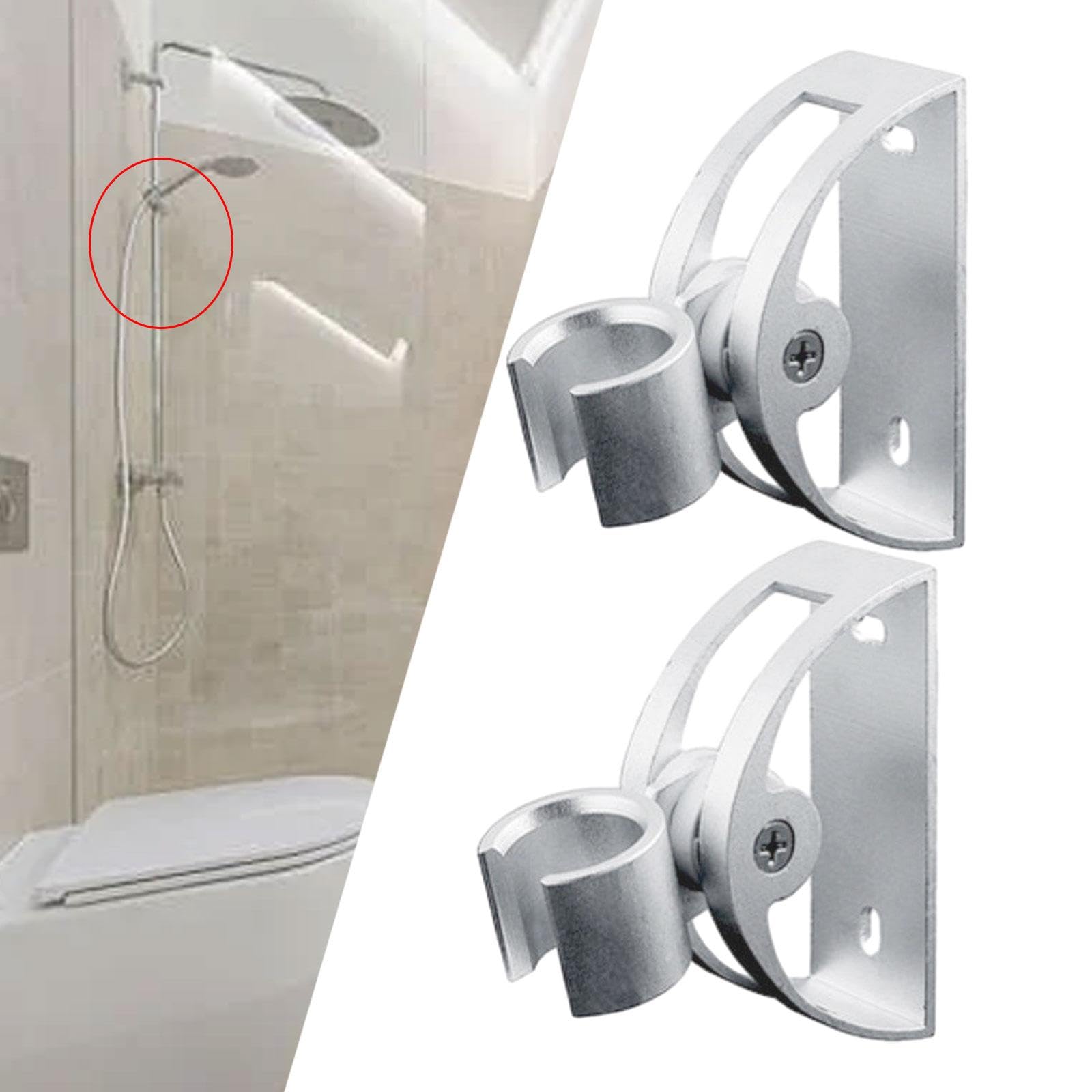 Soporte para Cabezal de Ducha para Baños Domésticos, 6 piezas