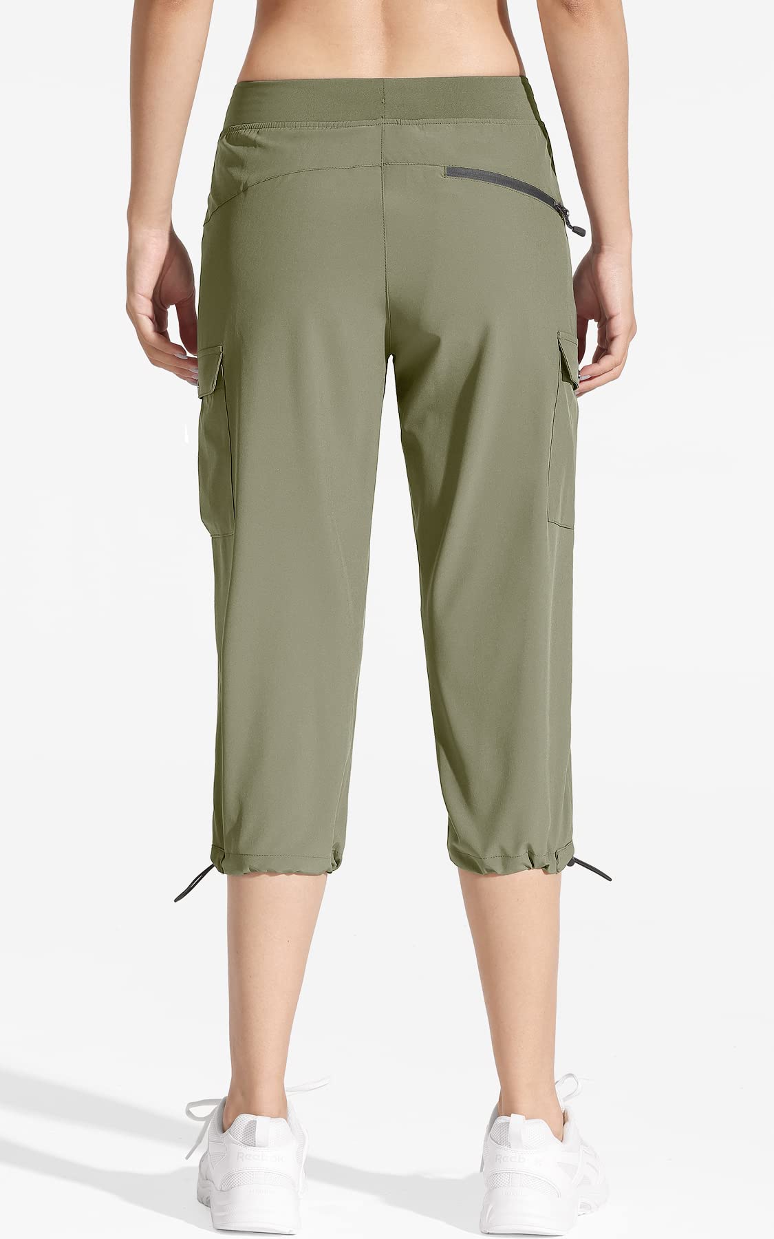 MOCOLY Pantaloni Trekking Cargo Impermeabili Donna Pantaloni Montagna Tecnici Esterno Traspiranti ad Asciugatura Rapida Pantaloni Sportivi Comodi Leggeri con Tasche e Protezione UV