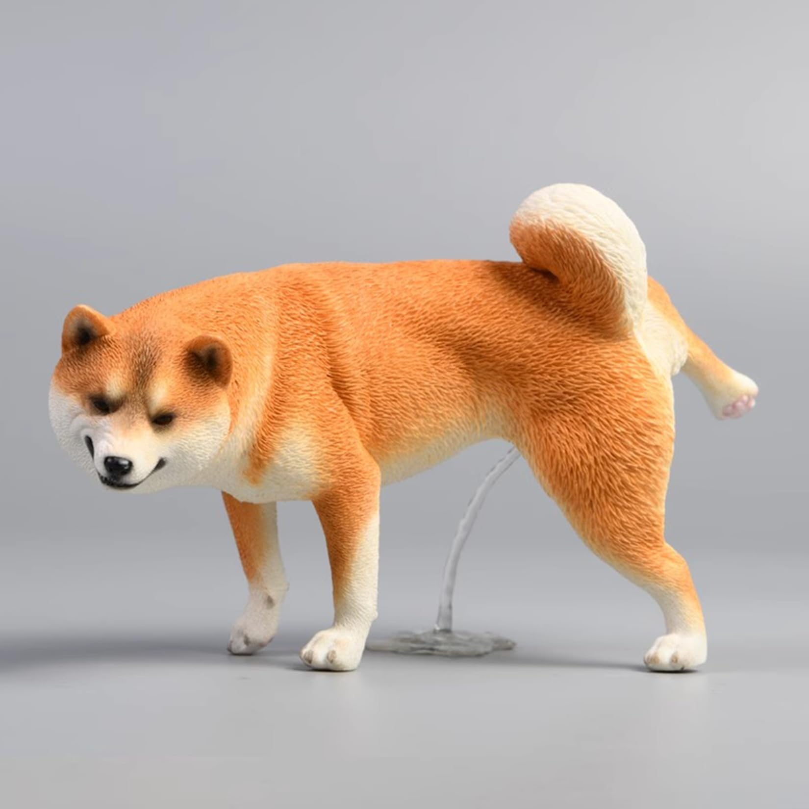 渋い顔の犬➰金属製 めちゃ重 Amazon.co.jp: 1/6 サイズ 柴犬 シバイヌ 可愛い 滑稽 犬 動物 リアル