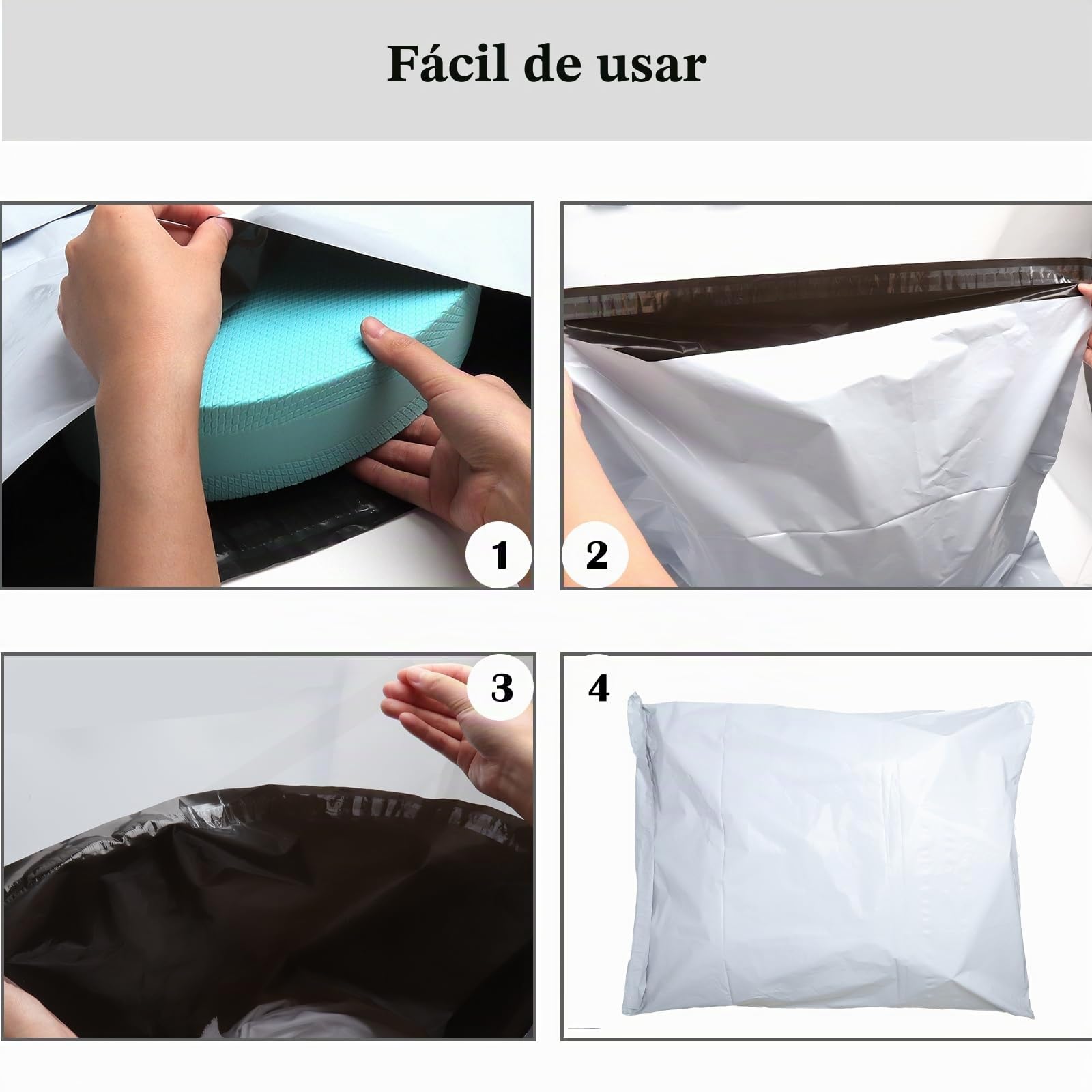 HENGBIRD Bolsas para Envíos 80x60cm Sobres para Envios Sobres de Correo Nuevo Material Bolsa Sobres de Plástico Opacos Blancos Bolsas Envio Vinted para Embalaje Caja de Zapatos Chaqueta Manta Pequeña