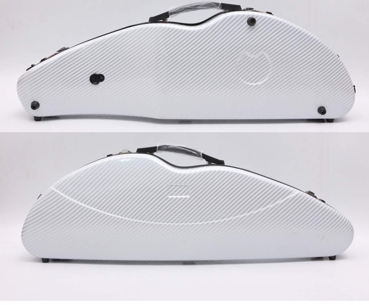Yinfente 4/4 violin Case Mixed Carbon fiber Violin Box Strong Light With Password Lock 1.9kg weight 