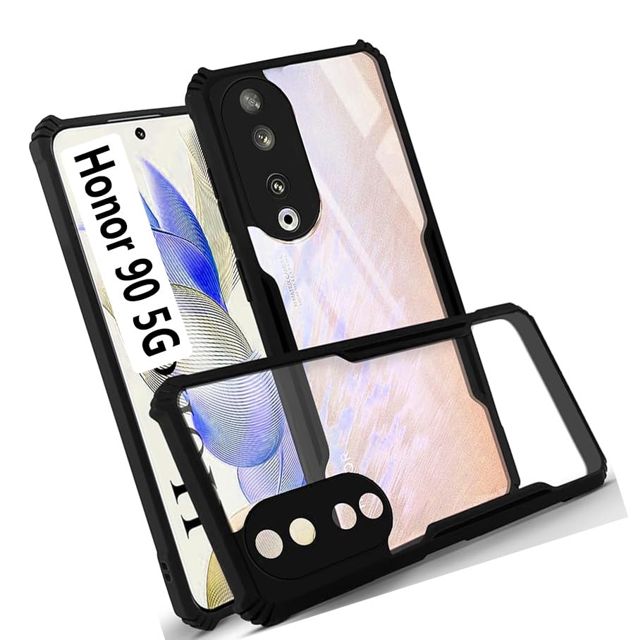 COBERTA Back Cover for Honor 90 5G Back Cover Case - Black Transparent (B0CL2K4NQW) Amazon Price History, Amazon Price Tracker
