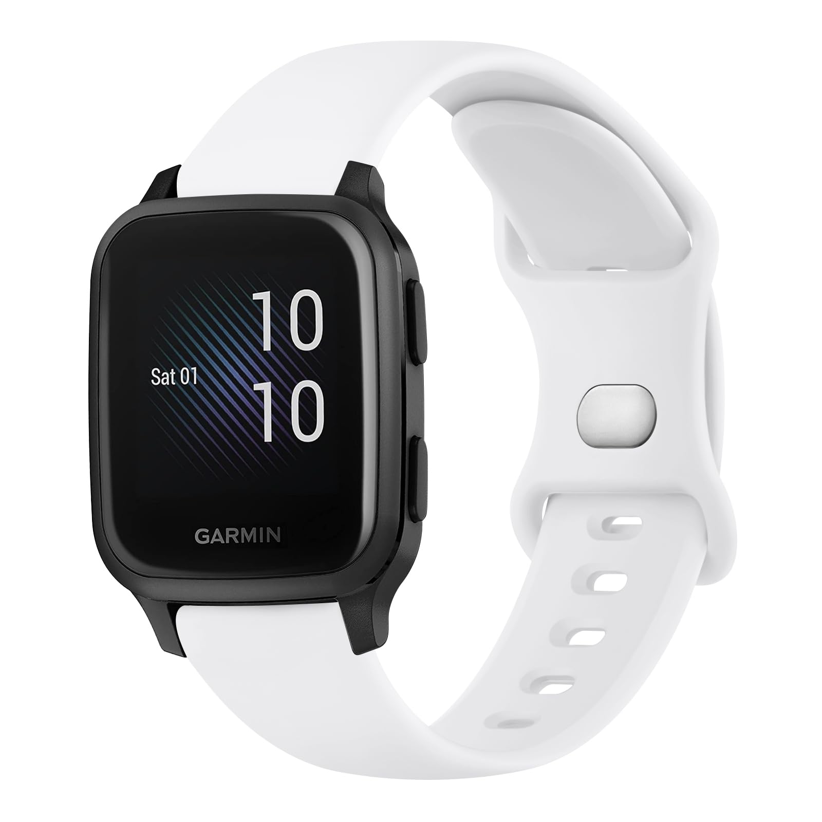 Silicone 20mm Watch Band For Garmin Venu SQ 2/Venu 2 Plus/vivoactive 3 5 Bracelet Forerunner 165 645 245 Music Wristband Straps - 1511 - View #6