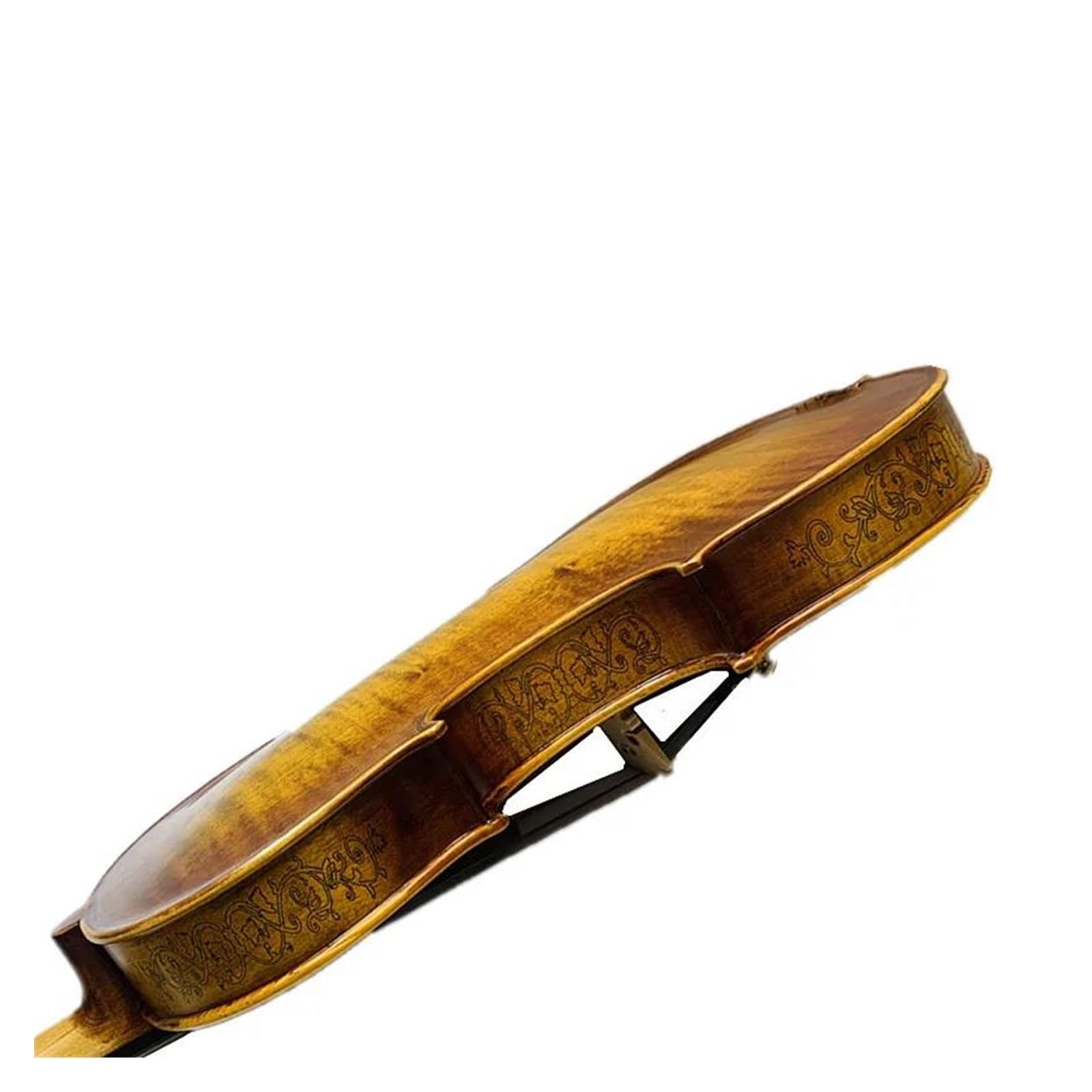 Violino 4/4 Fatto A Mano Con Fasce E Manico Spazzolati Suono Forte Strumento A Corda Violino