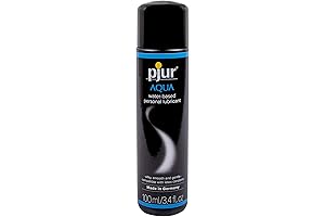 pjur Aqua Premium Water-Based Personal Lubricant 3.4 Fluid Ounce / 100 Milliliter