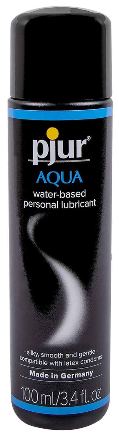 Pjur Aqua Premium Water-Based Personal Lubricant 3.4 Fluid Ounce / 100 Milliliter