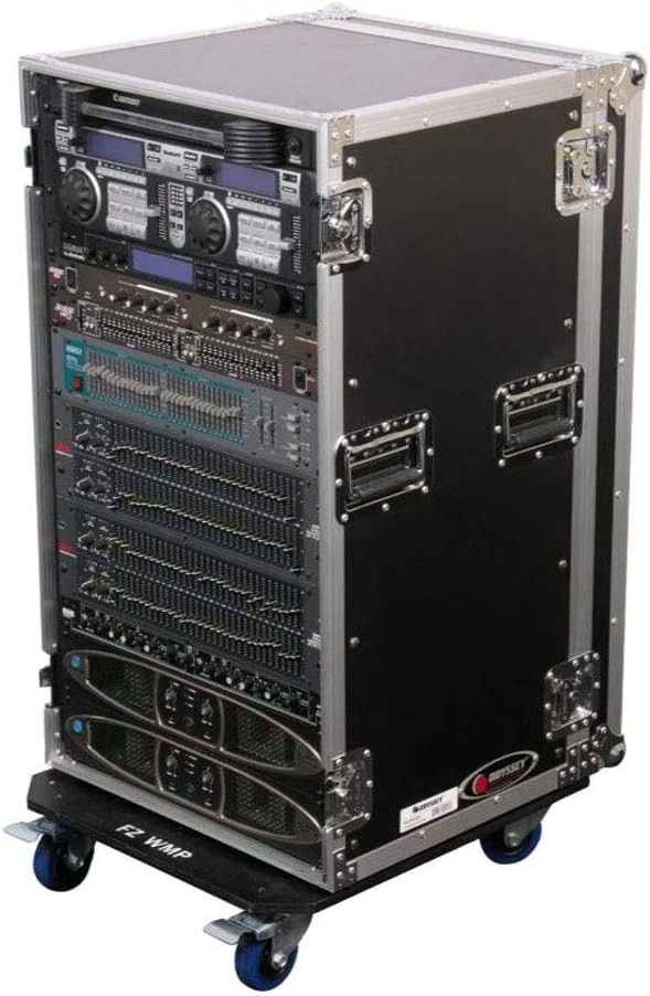 Odyssey FZAR20W Flight Zone 20 Space Ata Amp Rack With Wheels