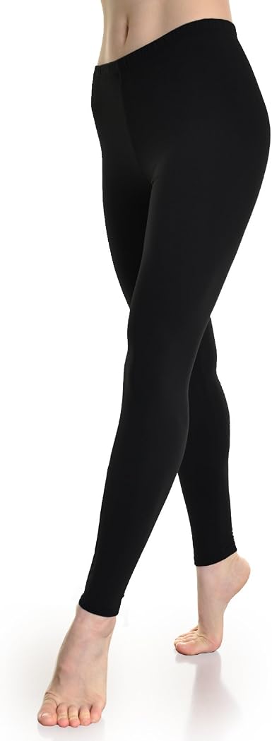 Fleece-Lined Footless Leggings 