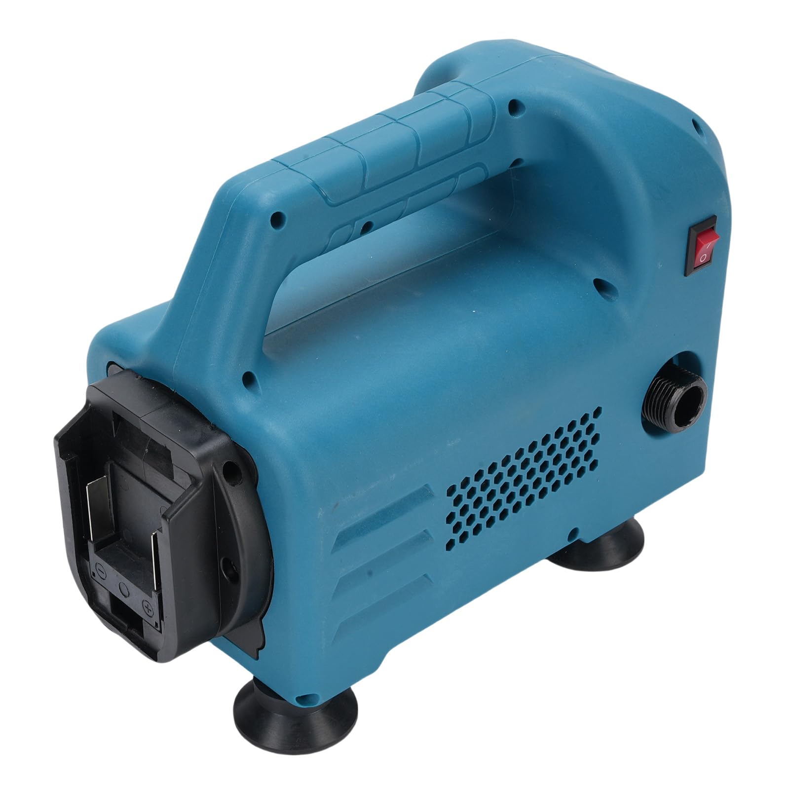 Jiawu Idropulitrice a Batteria 2200 W, Senza Fili, 10 L/min, 150 Bar, Idropulitrice Portatile per Autolavaggio e Attrezzature per la Pulizia