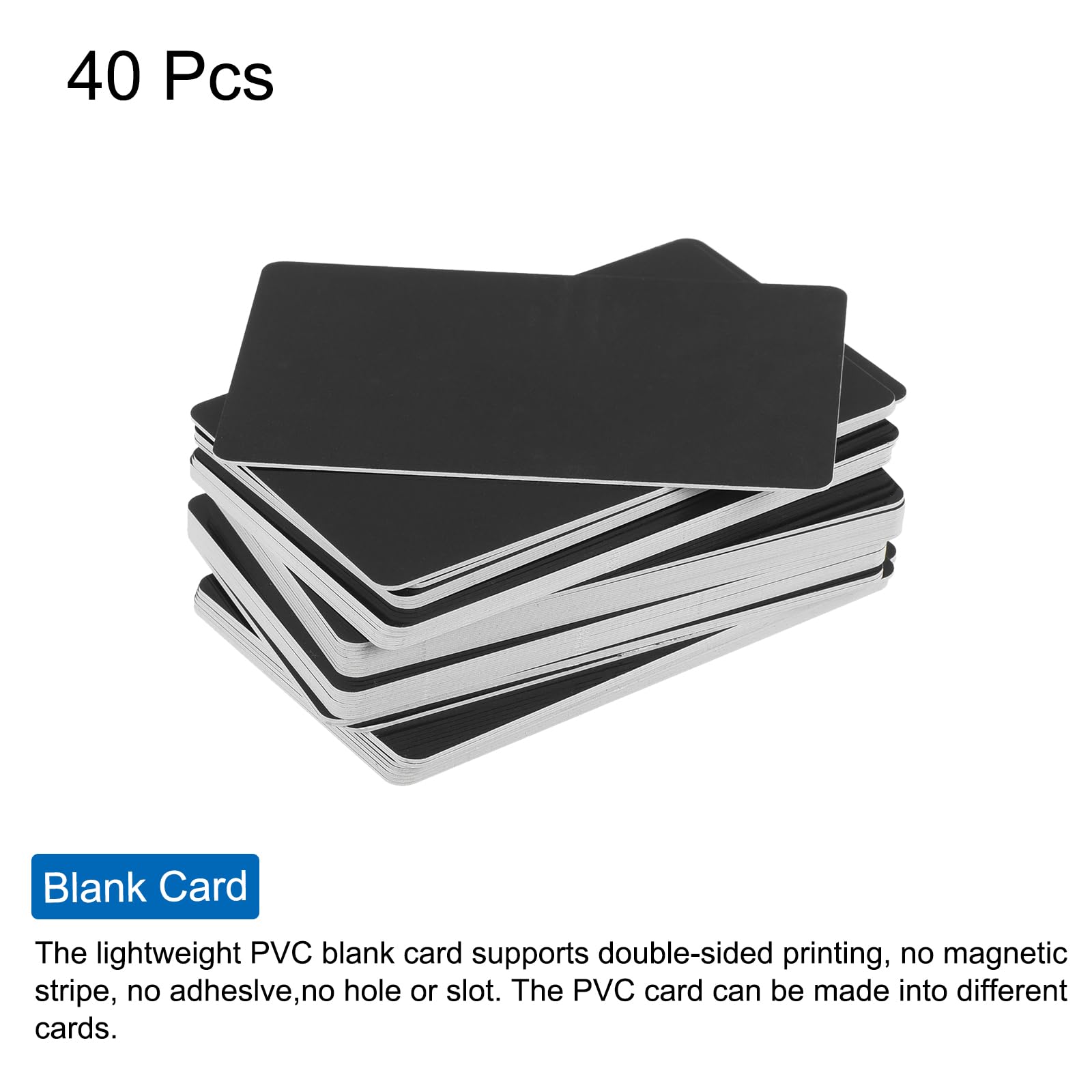 20/40 Uds tarjetas de PVC en blanco Color CR80 30Mil tarjetas de 20/40 Uds tarjetas de PVC en blanco Color CR80 30Mil tarjetas de