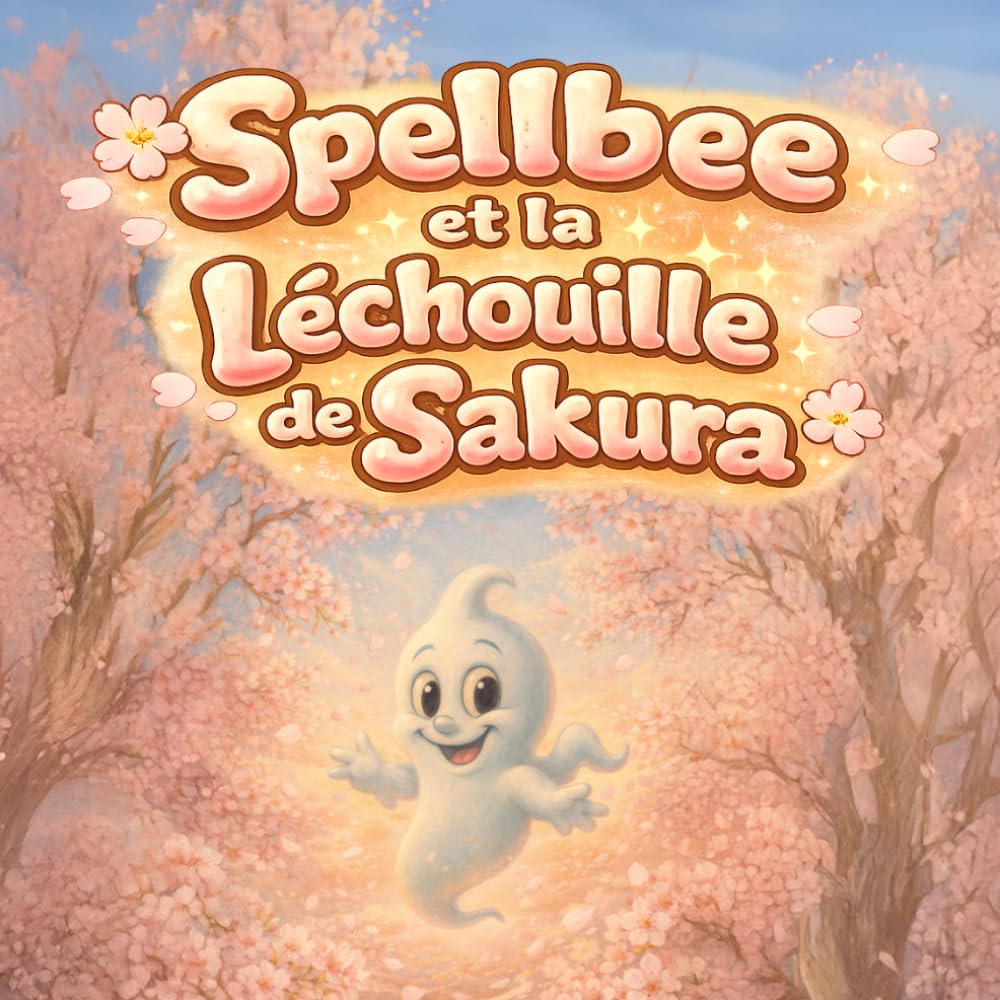 Spellbee et la léchouille de Sakura: Une douce promenade de printemps avec une toute petite bêtise (Spellbee (édition française))