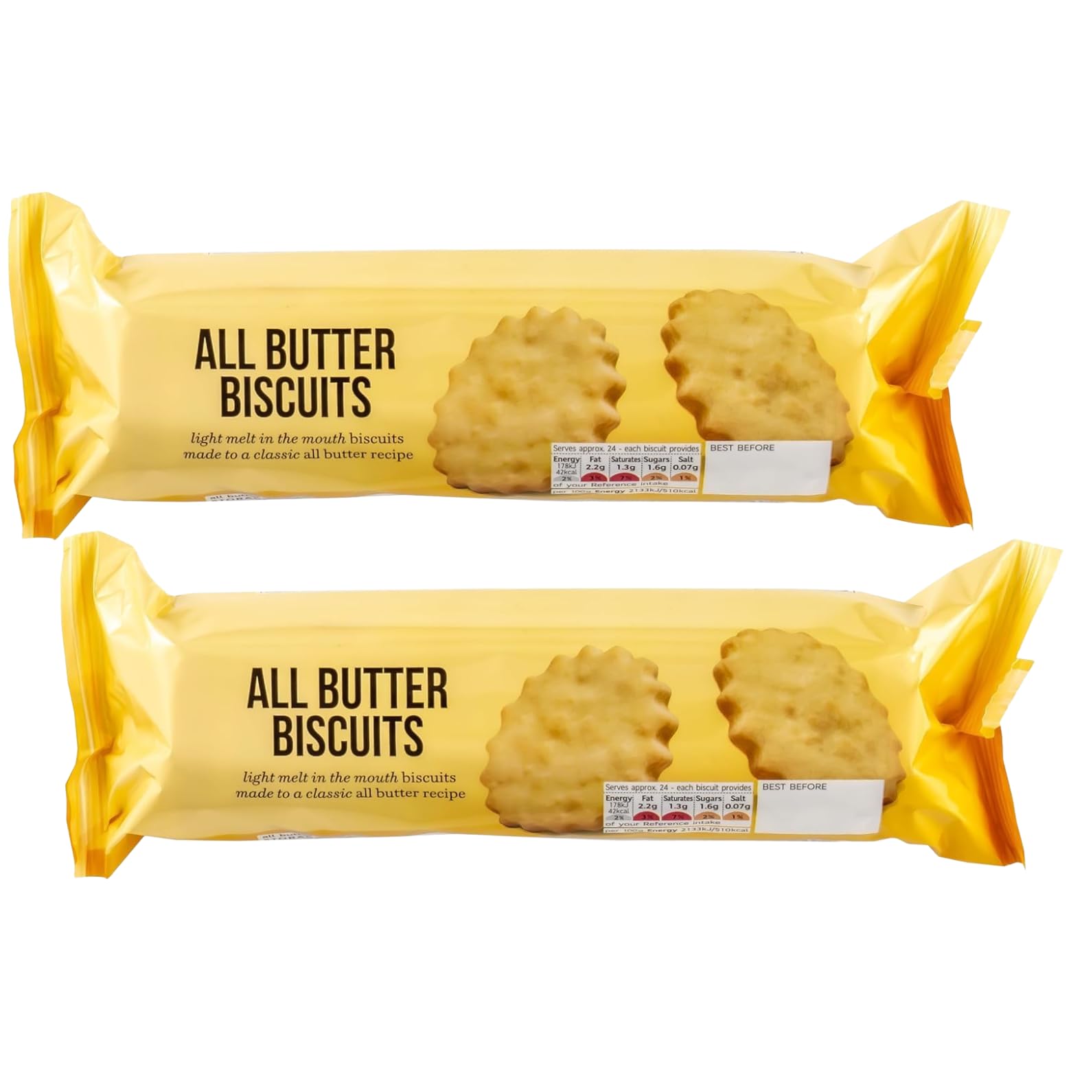 M&S All Butter Biscuits 200g Pack Of 2 M&S Foods