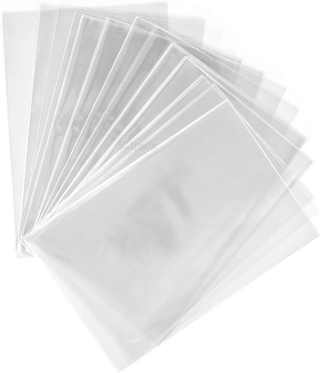 200 Pieces Clear Cellophane Bags - 6 x 8 Inches OPP Plastic Bag for Candy, Soap, Cookie, Valentine, Chocolates, Food, Birthday, Wedding, Party, Giveaways, Candy, Cookies, Lollipops, Cupcakes, Gifts
