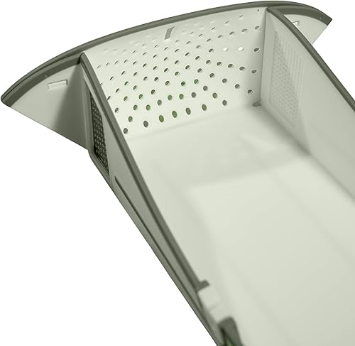 Miniatura 2 de Prime Picks - Tabla de cortar plegable 6 en 1, tabla de cortar de plástico multifuncional para cocina con rallador (blanco)