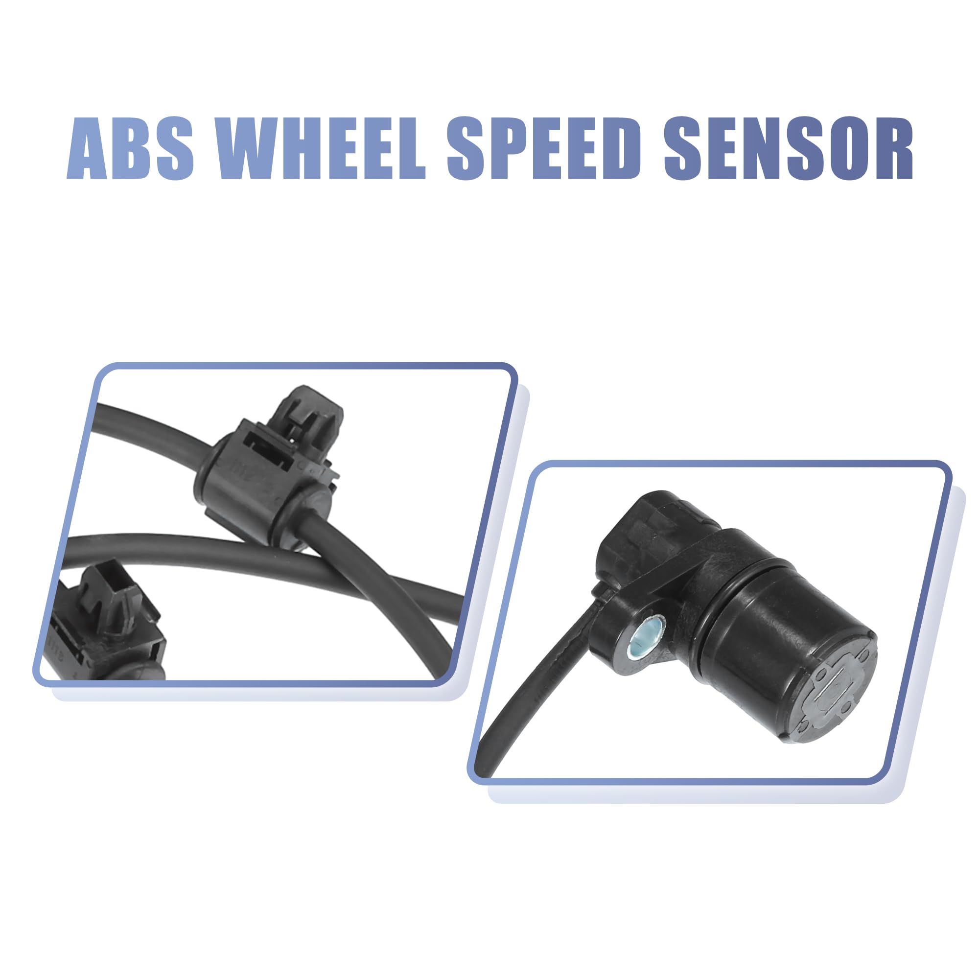 Amazon.com: uxcell Rear Left ABS Wheel Speed Sensor No.89546-0C020