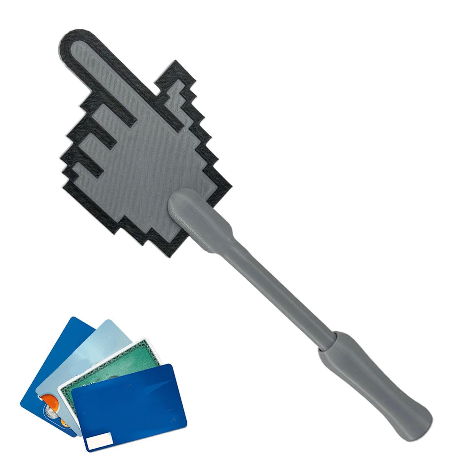 Credit Card Wand Set - Índice Finger Contactless Payment Tool, Tap To Pay Card Holder System, 3D Printed Payment Assist Device, Travel Shopping Store Use, Restaurant Checkout Quick Payment Access