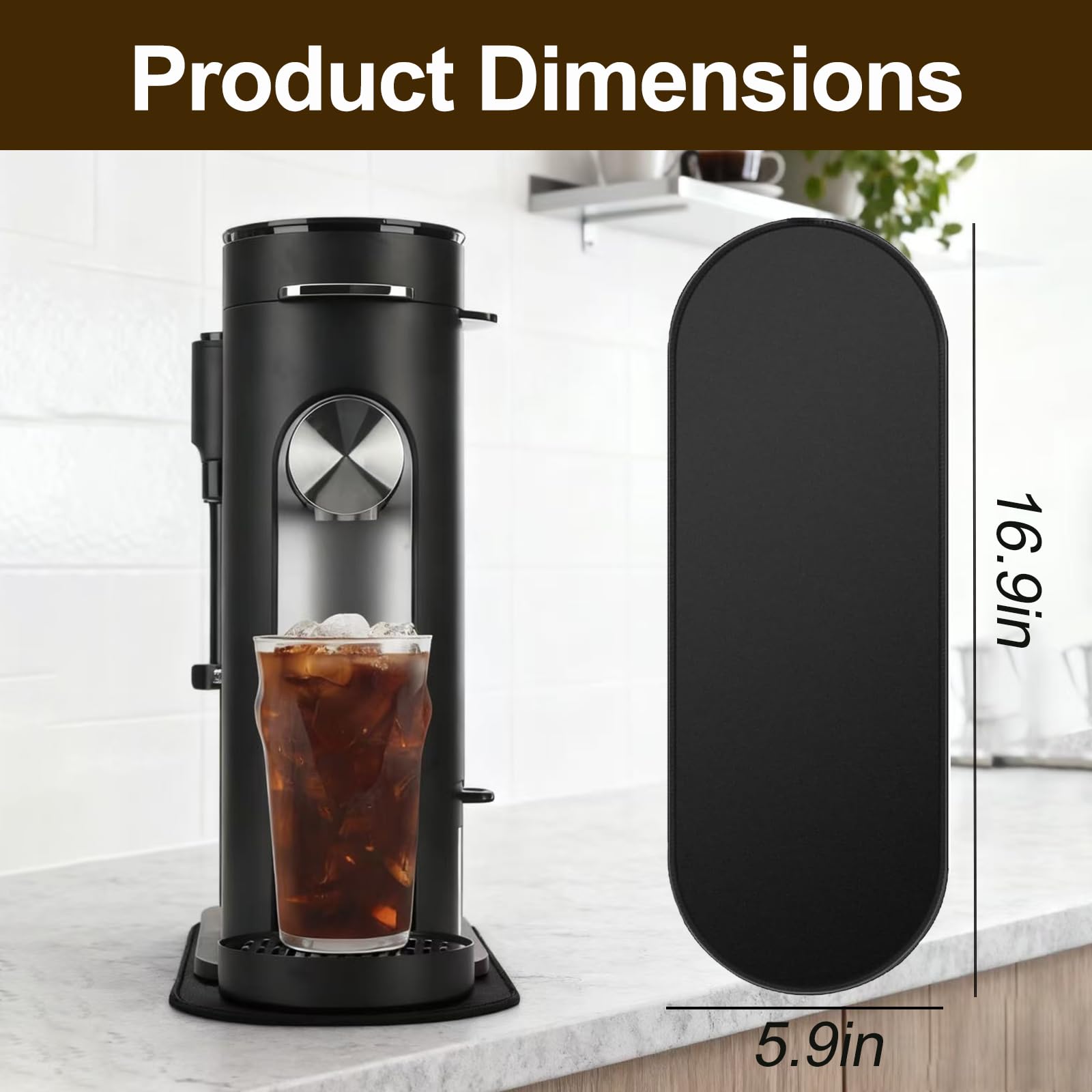 Amazon.com: Ninja Single Serve Coffee Maker Mat – Premium Japanese
