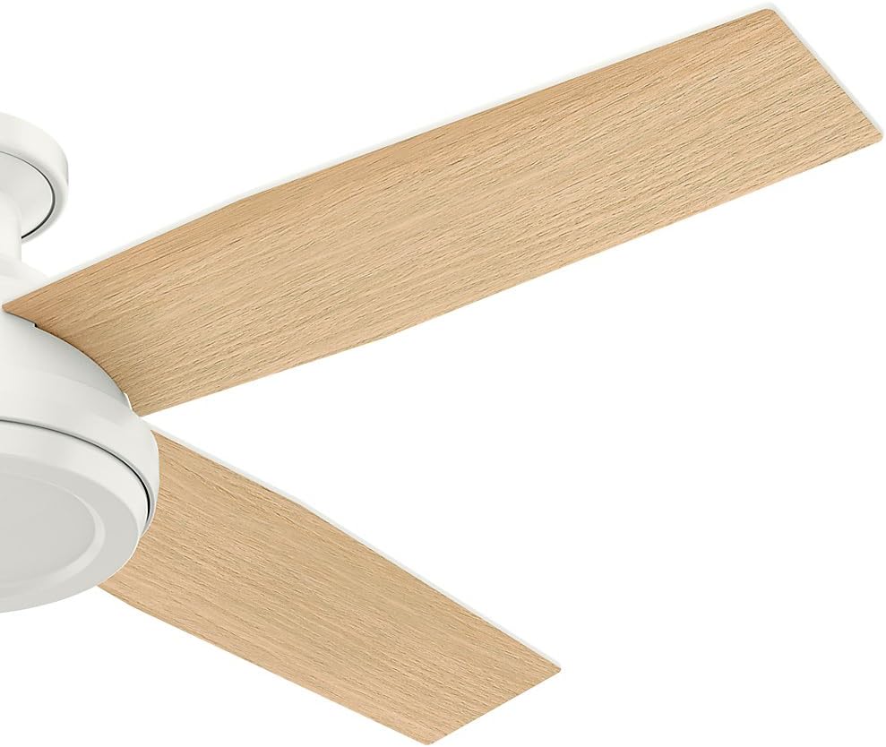 Black Friday 🔥 Hunter Fan Company 59248 Dempsey Indoor Low Profile Ceiling Fan with Remote Control, 52, Fresh White Finish Best Quality 🔥 Hunter Fan Company 59248 Dempsey Indoor Low Profile Ceiling Fan with Remote Control, 52, Fresh White Finish