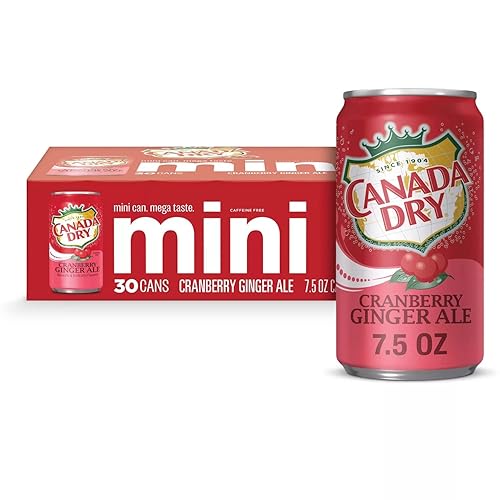 Miniatura 1 de Canada Dry Cranberry Ginger Ale - 75 onzas líquidas 30 unidades