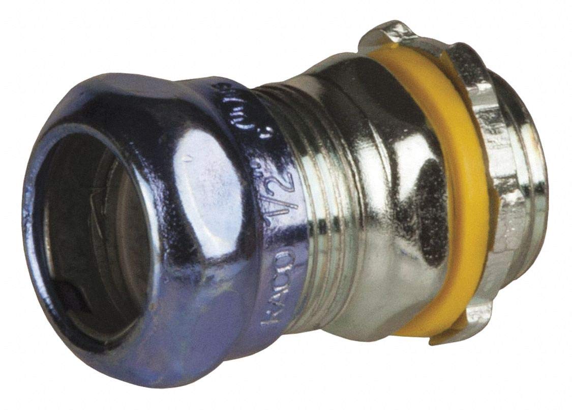 Morris Products 14990 EMT Rain Tight Compression Coupling 1/2 Trade