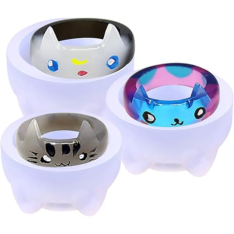 Enticing Resin Kitty Cat Mold for Unparalleled Jewelry Creation