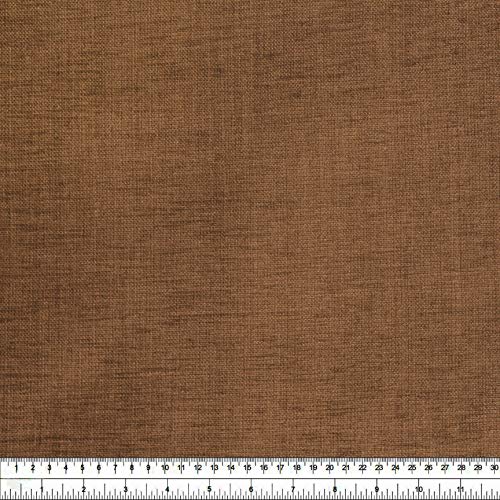 Image of Encasa XO Chenille Textured Fabric Decorative Soft Rich Cloth with Plain Colours for Sofa, Furnishing, Upholstery, Curtains, Cushions and Craft (Walnut Brown, 39 inchx54 inch /100x137 cm - 1 Meter)