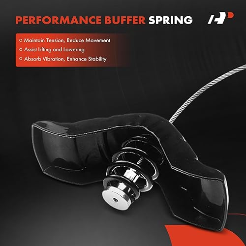 Miniatura 6 de A-Premium Conjunto de Elevador de Neumático de Repuesto Cabrestante Portador Soporte Compatible con Ford F150 1997-2003, F250 1997-1999, F250 HD,