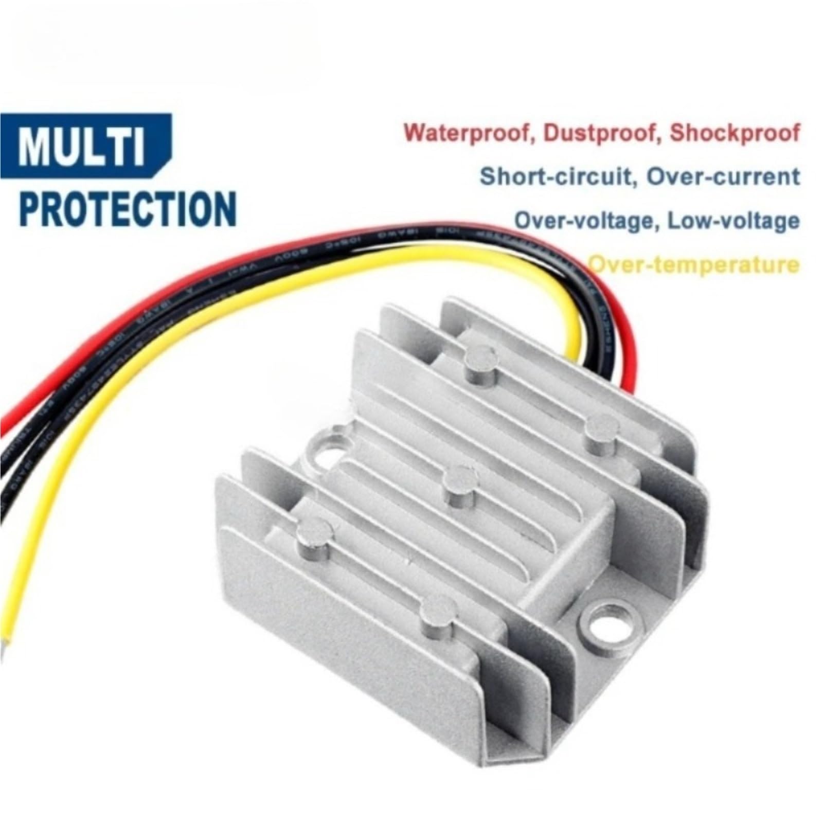 5-36V to 12V 1A 3A DC DC Voltage Regulator Power Converter 12 Volt Power Supply Stabilizer 8V 12V 24V 30V for Car Radio(5-36V to 12V 1A)