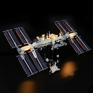 Briksmax Led Lighting Kit for International Space Station - Compatible with Lego 21321 Building Blocks Model- Not Include The Lego Set