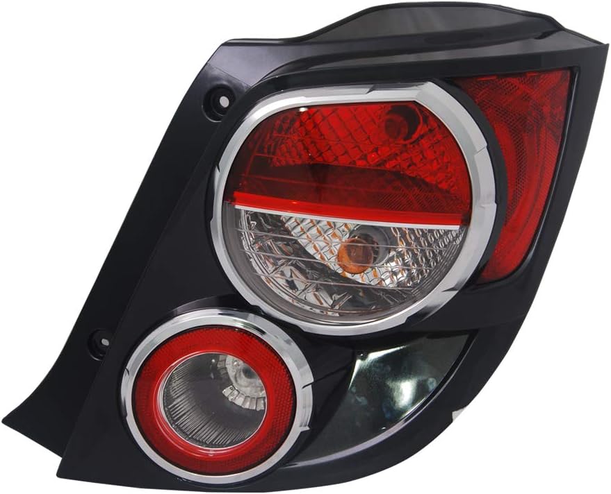 TYC Right Tail Light Assembly Compatible with 2012-2016 Chevrolet Sonic