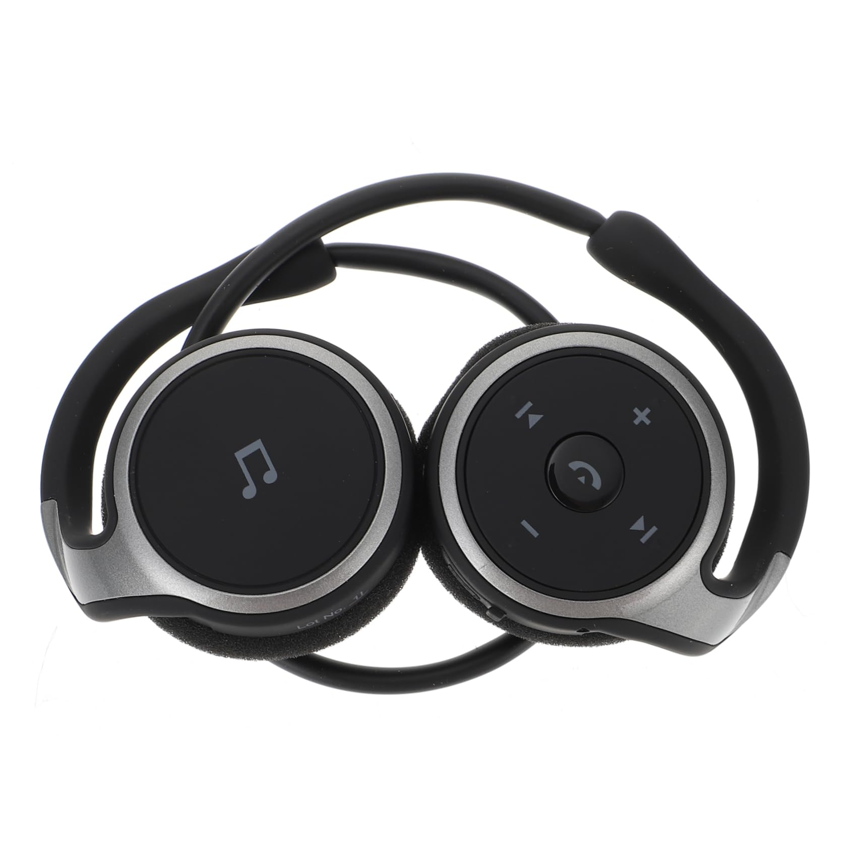 Operitacx Auricolari Wireless Sport Gancio, Cuffietta senza Filo con Tecnologia 4.1, Design Ergonomico e Comodo Occhiali, per Corsa, Nero