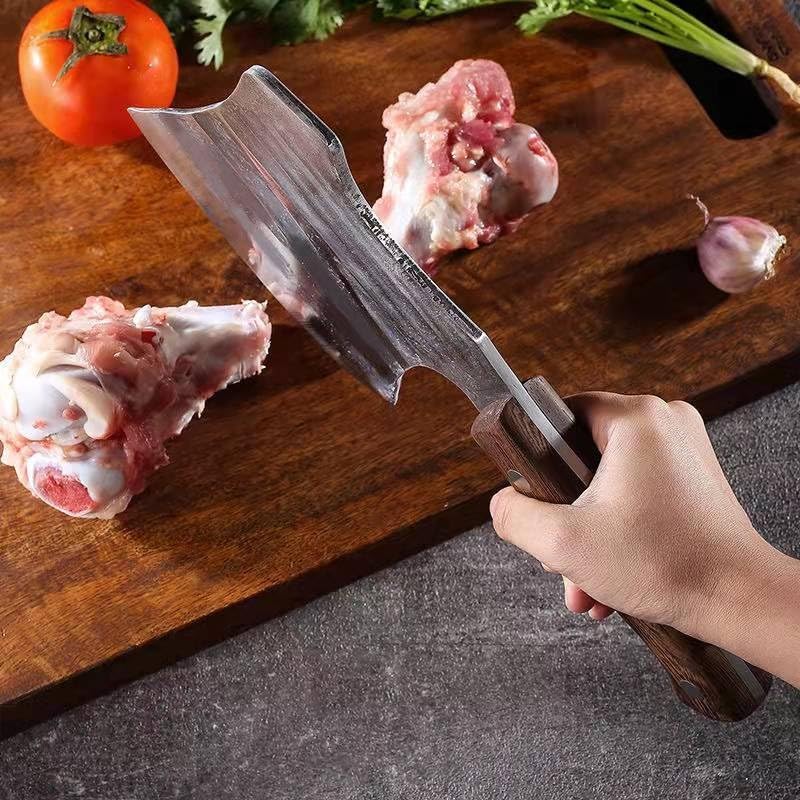 Meat Cleaver,Cleaver Knife Handmade Kitchen Knives Stainless Steel Chef Boning Knifes Fishing Knife Meat Cleaver Butcher Knife Meat Cleaver Hunting Knives (Color : Knife), LAMAJIGA5844