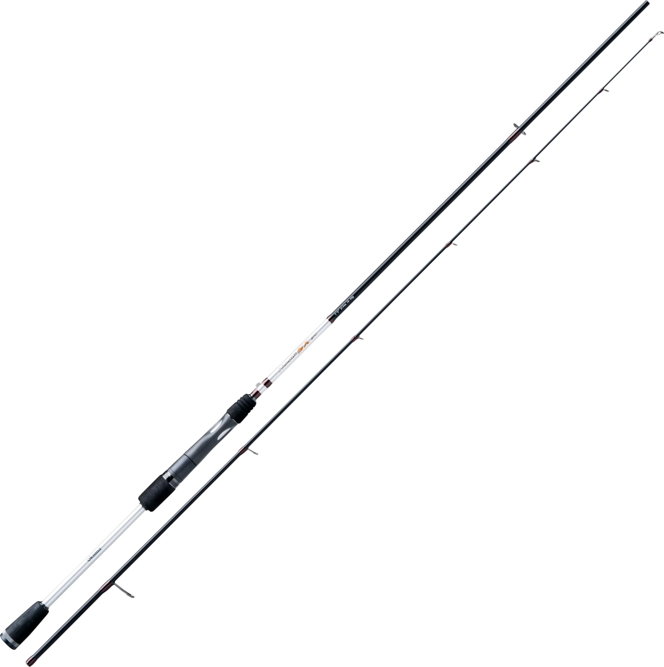 Okuma Helios SX Spin 2,10cm 4-15 gr 2 Parça Spin Kamışı : Amazon