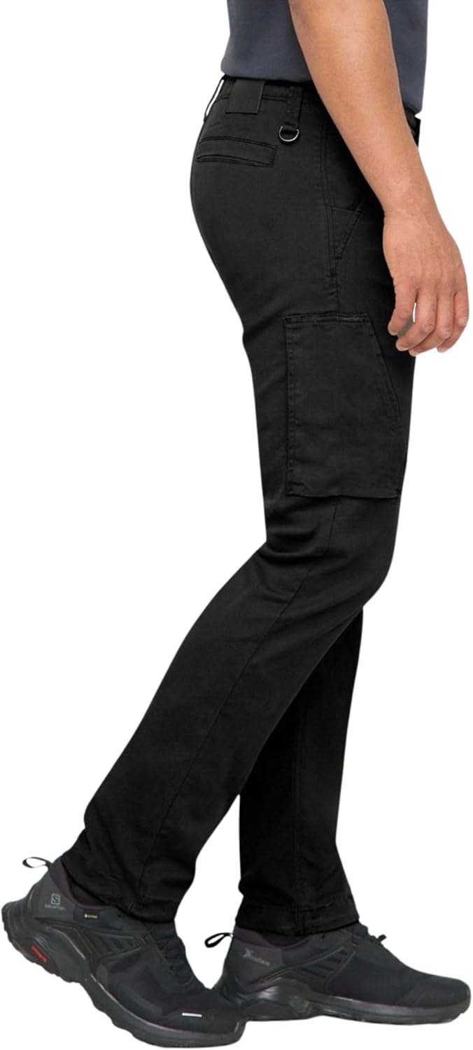 DUER Men's Live Free Relaxed Adventure Pant, Stretch Cargo Work Trousers, Water Resistant Multipants - Image 2