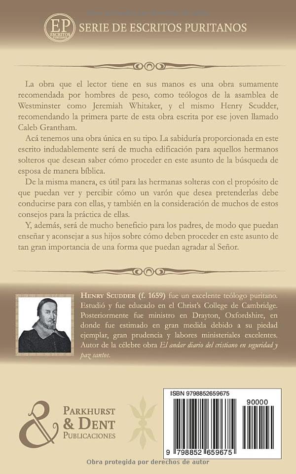 Miniatura 2 de La elección del hombre piadoso Un directorio para las personas solteras en su elección de una pareja adecuada (Serie de escritos puritanos) (Spanish