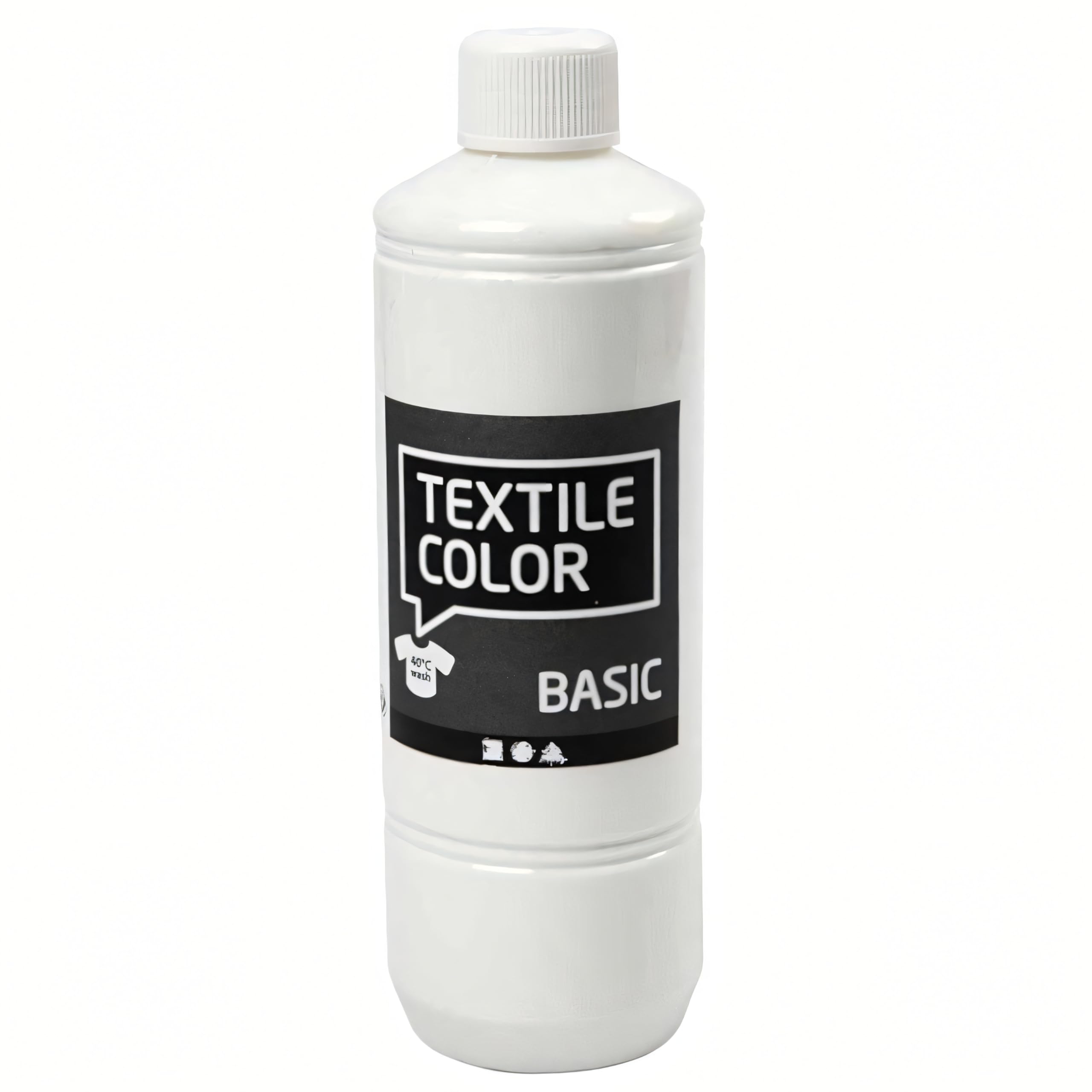 Textile Paint, White, 500ml