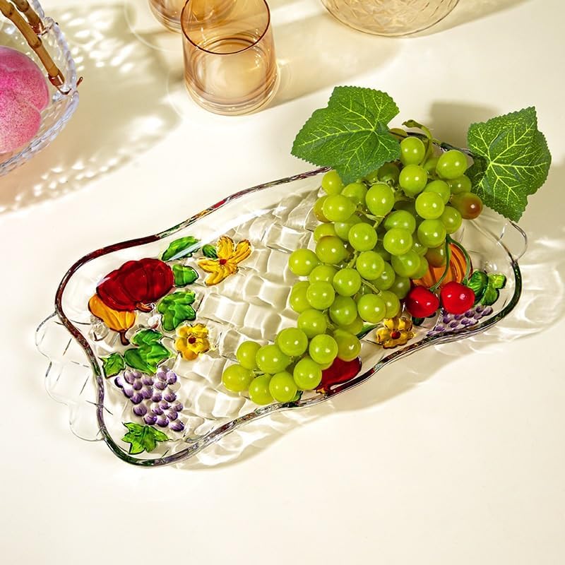 Colorful Fruit Platter Creativity Dried Household Dim Sum Plate Pallet