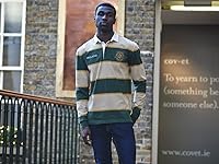 Vista 3 de CROKER Jersey de rugby a rayas verde y blanco