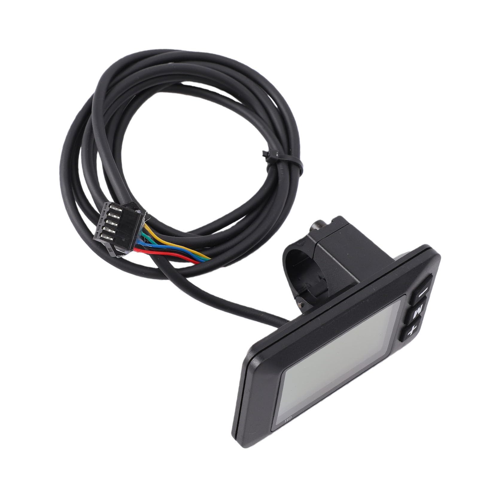 Luocute Medidor de Pantalla LCD para Bicicleta Eléctrica, Panel de Control de Bicicleta Eléctrica con Conector Impermeable, para Modificación de Scooter Eléctrico y