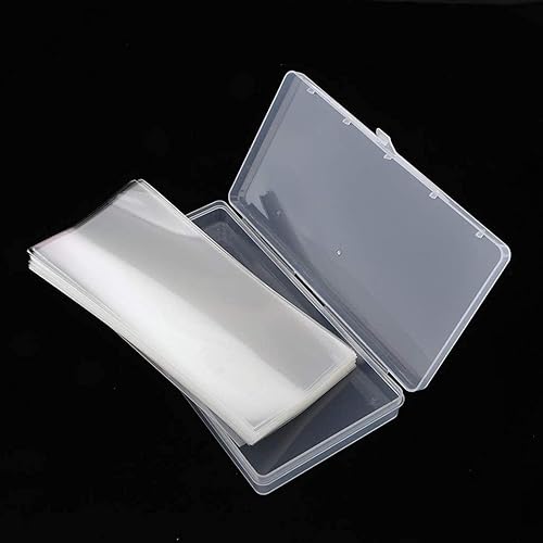 Miniatura 2 de 100 unidades de papel moneda álbum de billetes colección de moneda mangas protector bolsa con caja de almacenamiento Kangkang