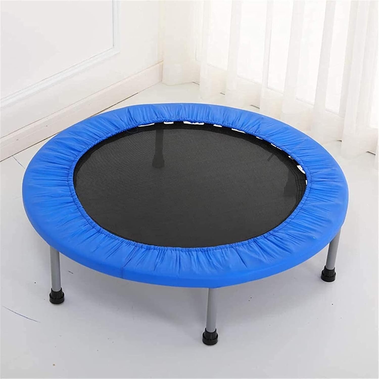 BK 35 39 47'' Silet Fitness trampolina dla dorosłych Indoor Rebounder Ultimate Urban Cardio Jump Fitness Trainer z zakrytym systemem linowym bungee 90 x 25 cm