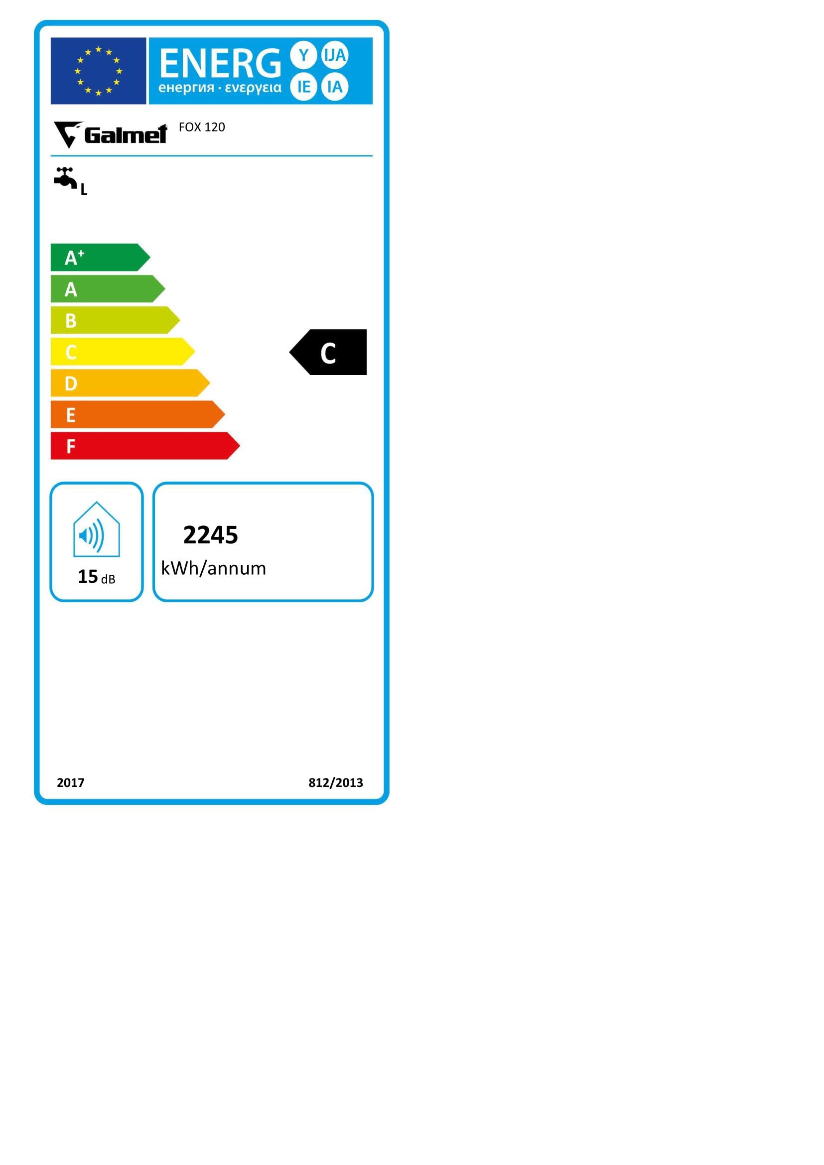 Zbiornik ciepłej wody, zbiornik elektryczny 120 l, 230 V, bojler grzałka 2 kW